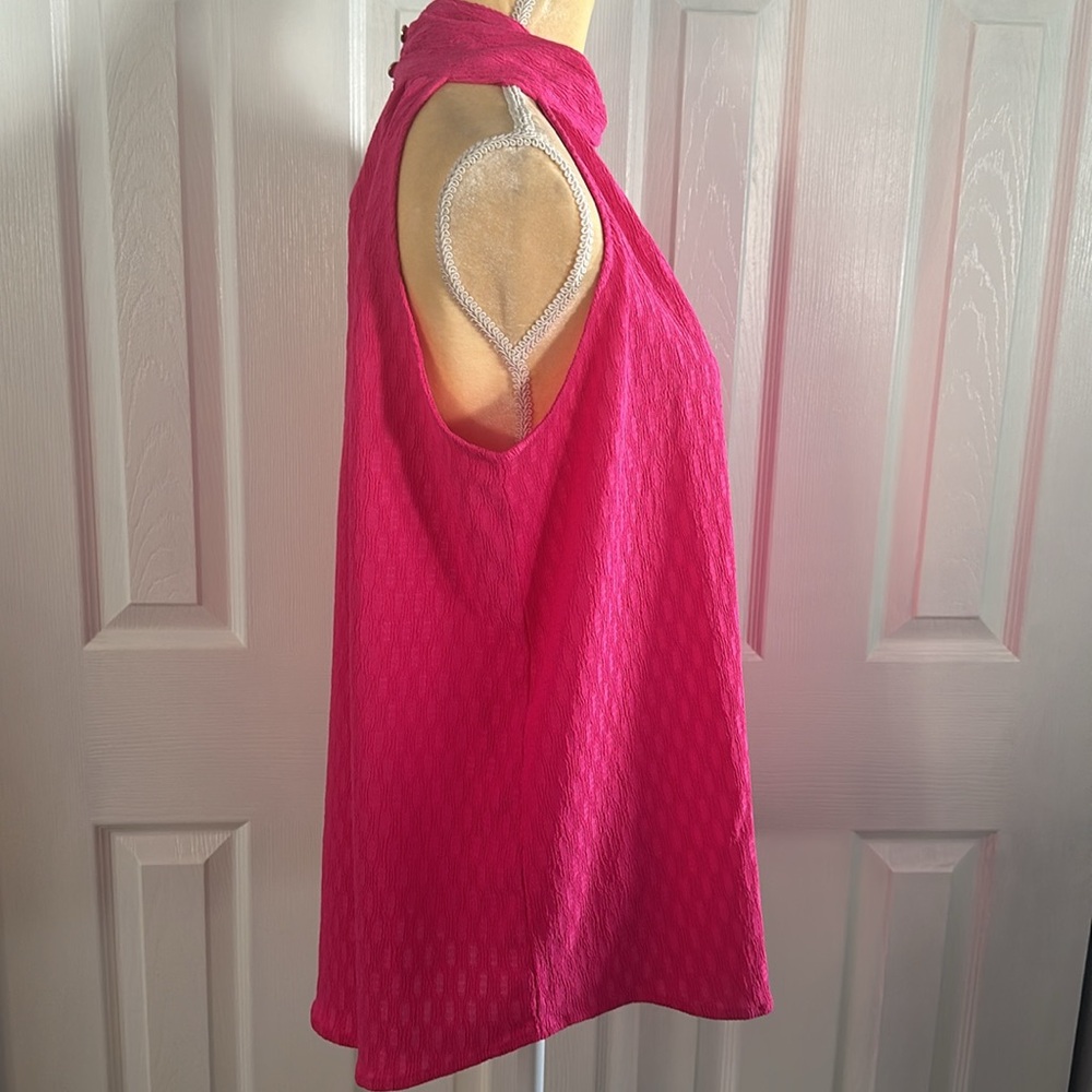 Anne Klein Twist  Halter Top Size L - Picture 4 of 12